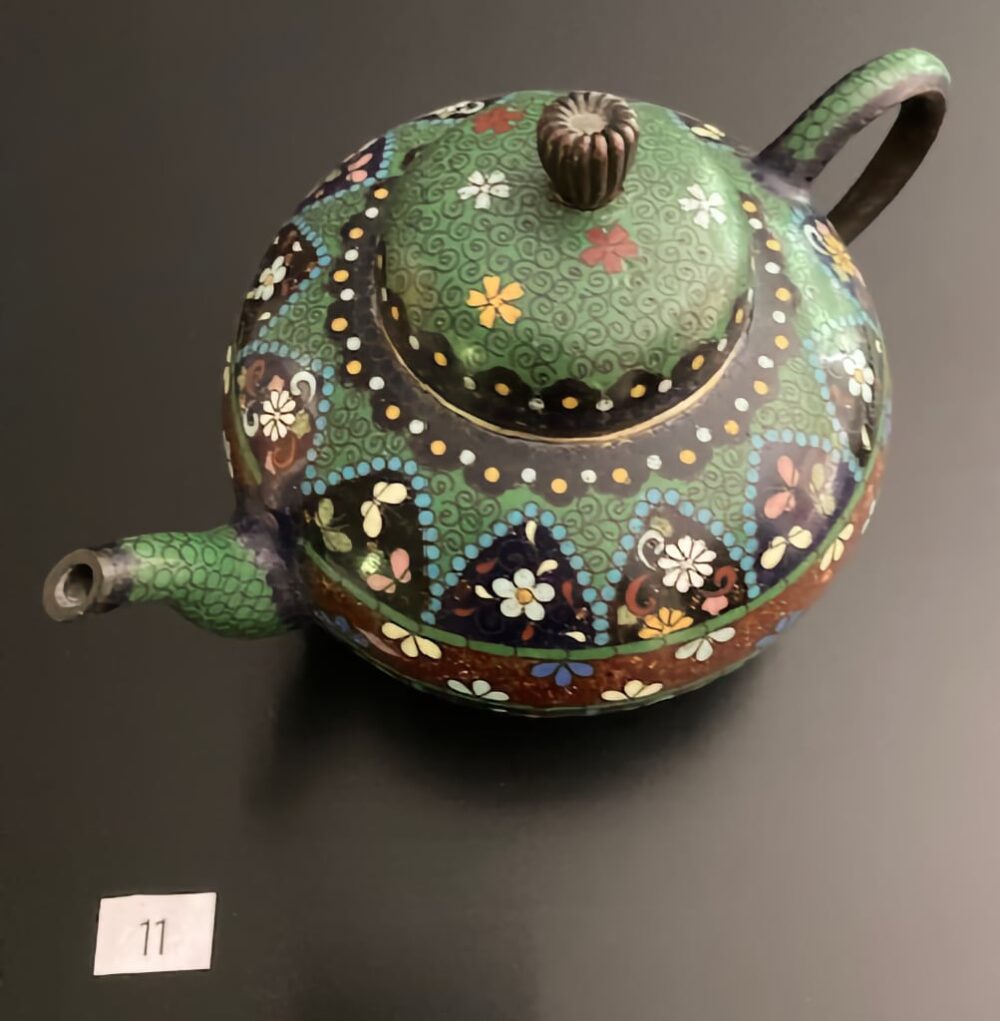 Cloisonné Teapot – Item #11