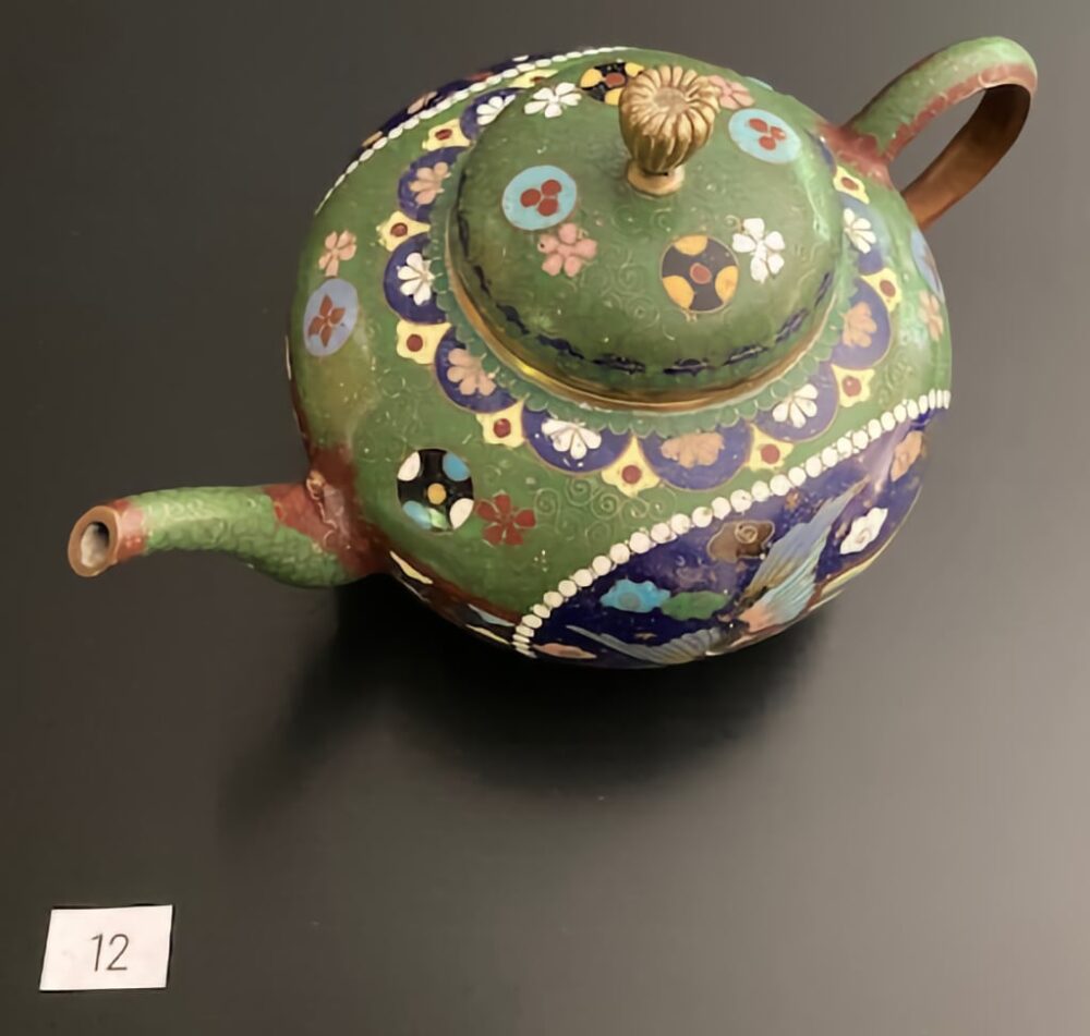 Cloisonné Teapot – Item #12