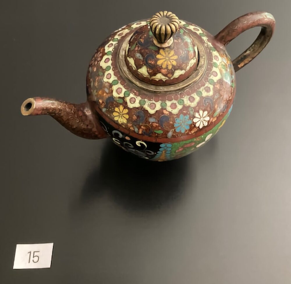 Cloisonné Teapot – Item #15