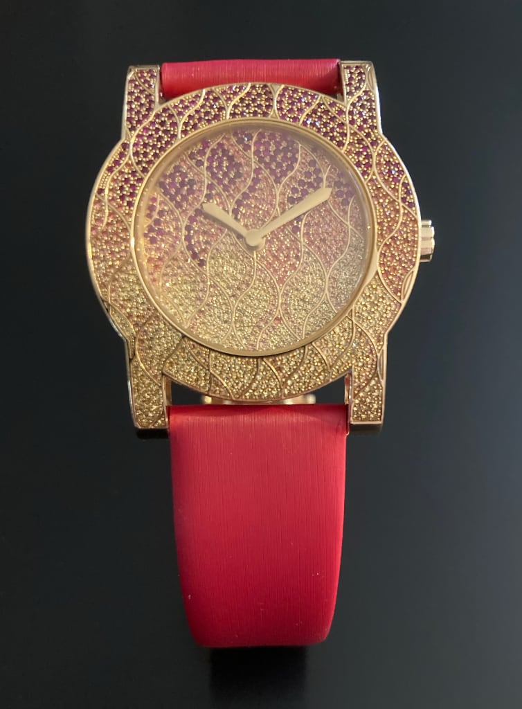 Carl F. Bucherer Pathos Diva 18k Gold Diamond Watch