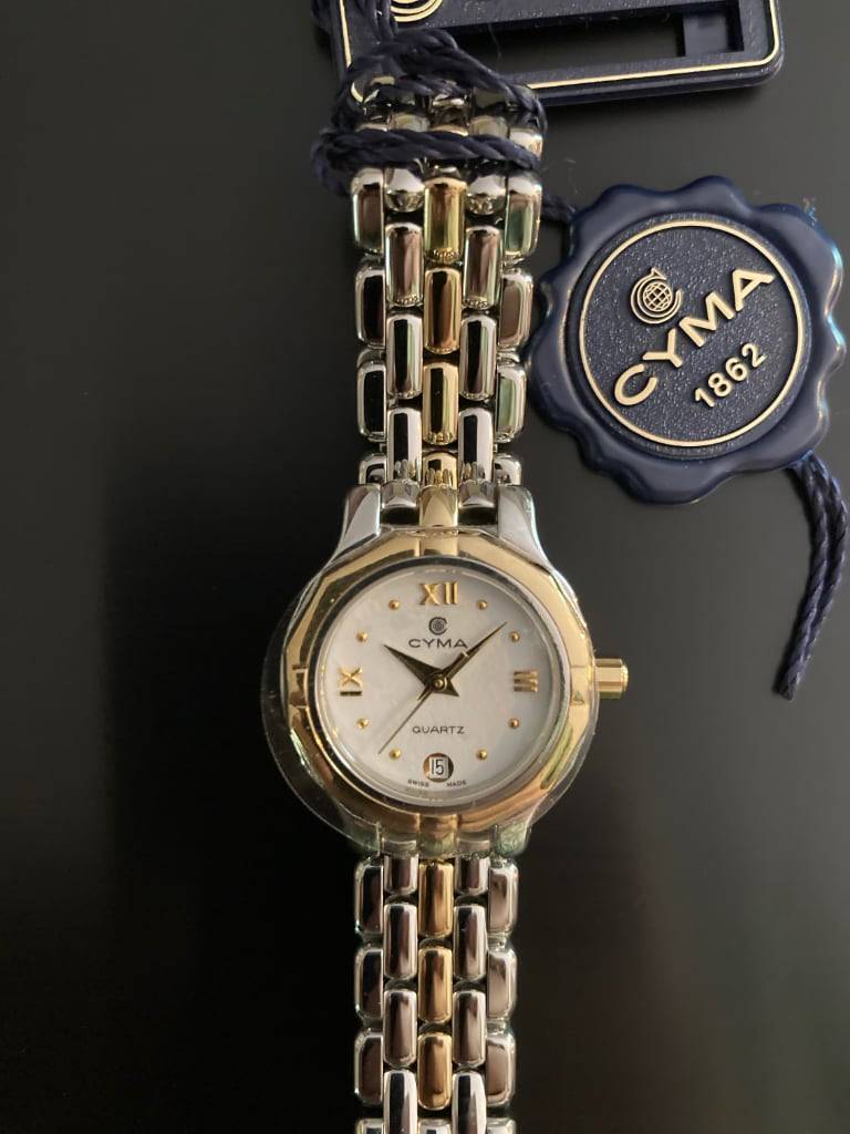 Cyma Signature Ladies Watch White Dial 114.585